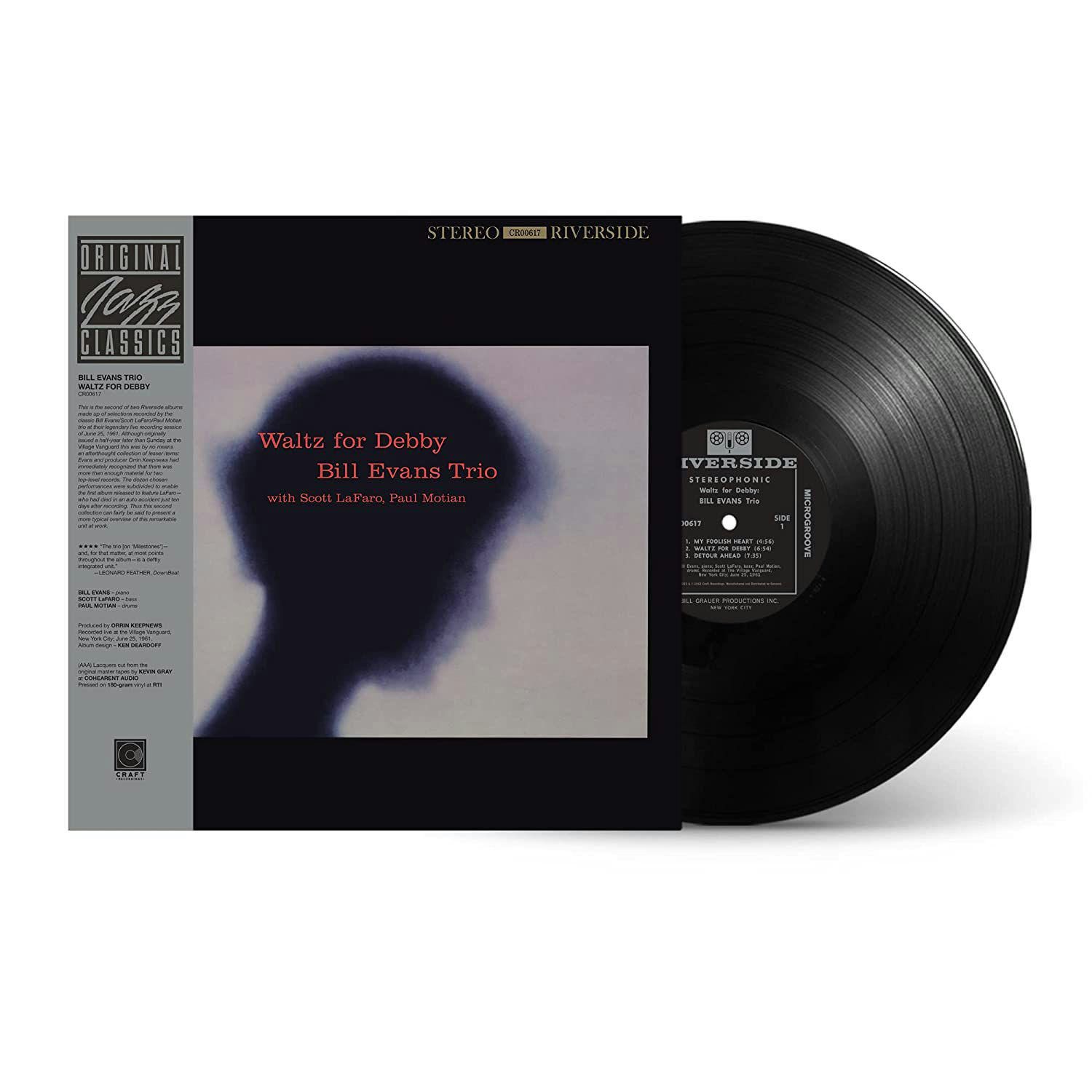 Bill Evans LP Vinyl Record - Waltz For Debby (Opaque Baby Pink 